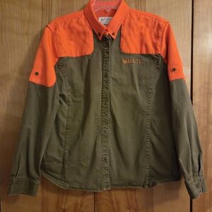 Beretta Orange and Green Hunting Shirt
